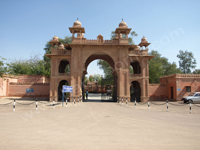 Bikaneer Lalgarh Palace Entrance